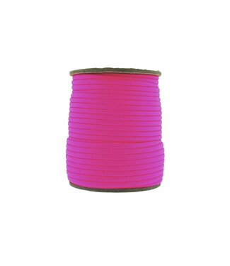 123Paracord Paracord 550 type III Ultra Neon Rosa-30 mtr