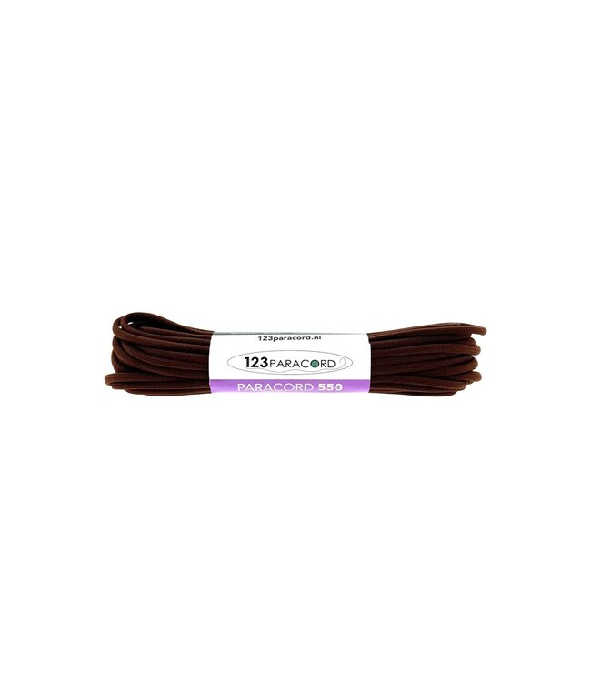 Paracorde 550 type III Chocolate Brown - 10 mtr