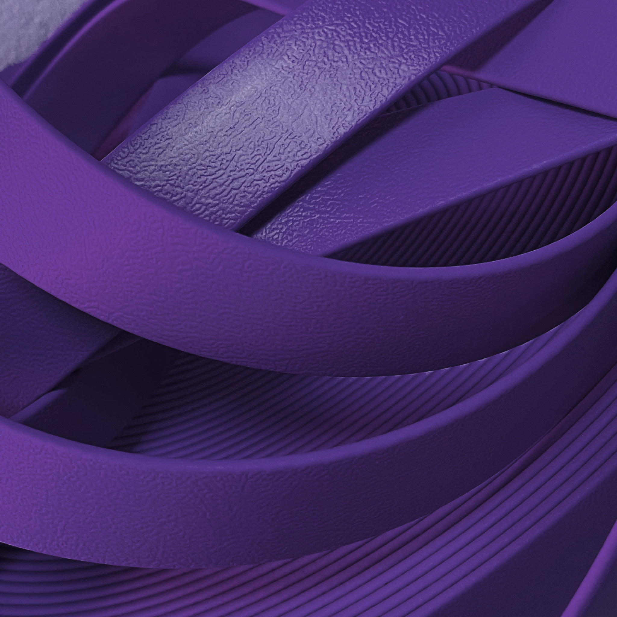 Collier pour chien en biothane – Modèle Alva violet - JD Corde