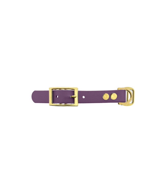 Adaptateur Biothane 19MM Marvelous Mauve/Brass