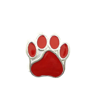 123Paracord Perle paw Rouge
