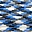 123Paracord Paracorde 550 type III Bleu / blanc