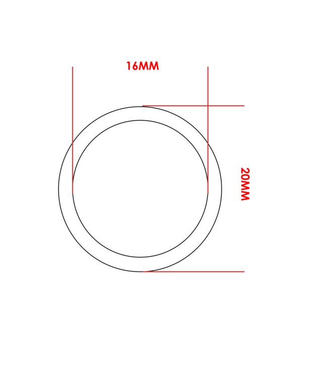porte-clés 16MM