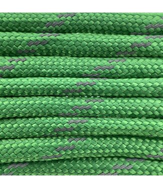 123Paracord Paracorde 550 type III Vert Reflective
