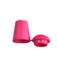 Embout d'extrémité de cordon Rose