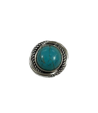 123Paracord Sliding Perle Turquoise Ronde