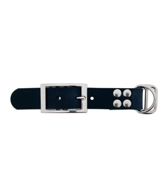 123Paracord Adaptateur en cuir gras 25MM Navy