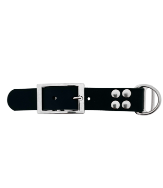 123Paracord Adaptateur en cuir gras 25MM Noir