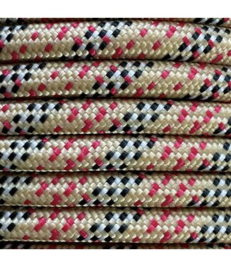 123Paracord 10MM PPM Corde Tartan beige