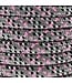123Paracord 10MM PPM Corde Tartan Fuchsia / Charcoal Gris