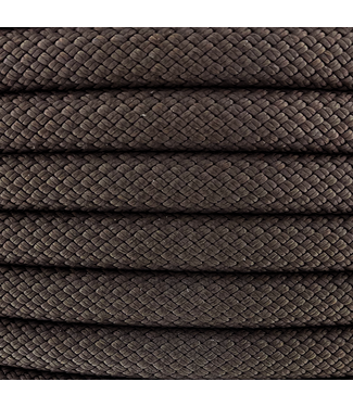 123Paracord Laisse pour chiens 10MM Nylon Premium Espresso Marron