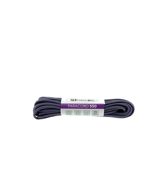 Paracorde 550 type III Smoke Gris - 10 mtr