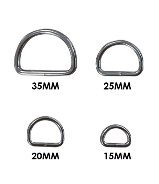 D-Anneau 15 X 3MM Nickel