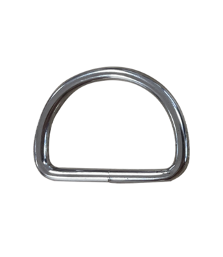 123Paracord D-Anneau 35 X 4MM Nickel