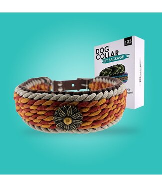 123Paracord Double Magic Frog set Rouge/orange type III - set de bricolage