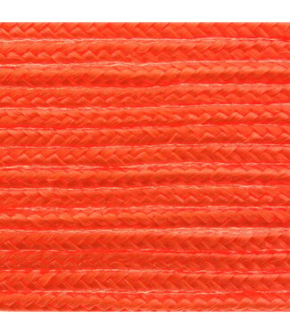 123Paracord Microcord 1.4MM Orange Neon