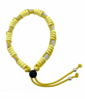 123Paracord Collier anti-tiques DIY Lemon Jaune/Pastel Jaune