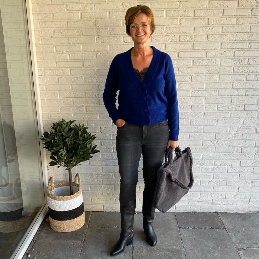 Vero Moda VMVIGGA LS V-NECK CADIGAN GA