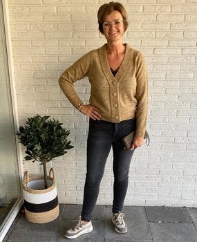 Vero Moda VMVIGGA LS V-NECK CADIGAN GA