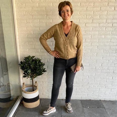 Vero Moda VMVIGGA LS V-NECK CADIGAN GA