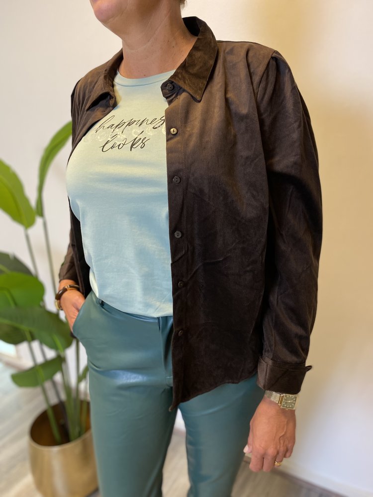 Vero Moda VMIDA LS CORDUROY SHIRT WVN