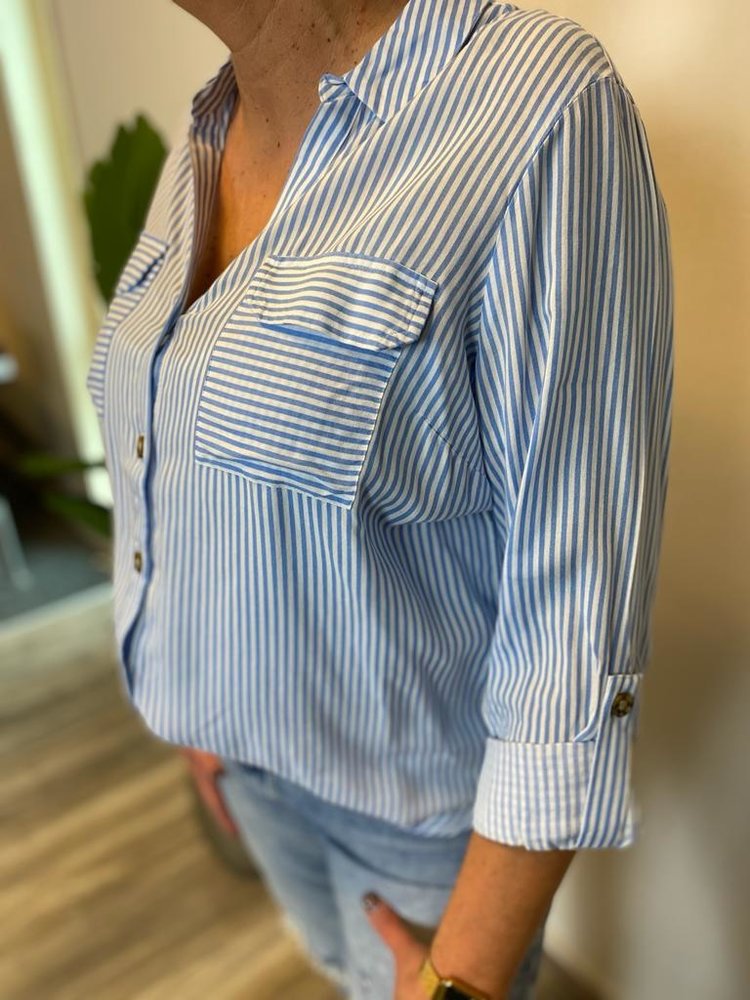 Vero Moda VMBUMPY L/S SHIRT NEW WVN NOOS