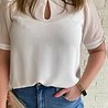 Vero Moda VMHAILEY SS TIE TOP WVN CE Vero Moda VMHAILEY SS TIE TOP WVN CE