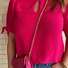 Vero Moda VMHAILEY SS TIE TOP WVN CE Vero Moda VMHAILEY SS TIE TOP WVN CE