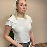 Vero Moda VMCAMIL SS FRILL TOP JRS Vero Moda VMCAMIL SS FRILL TOP JRS