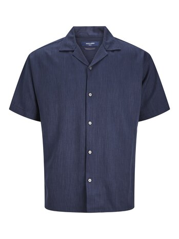 Jack en Jones JPR BLUJUDE CAMP COLLAR SHIRT S/S LN