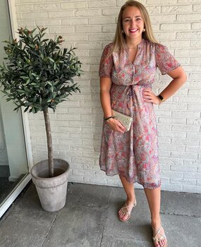 Vero Moda VMSMILLA CALF SS SHIRT DRESS WVN GA Vero Moda VMSMILLA CALF SS SHIRT DRESS WVN GA