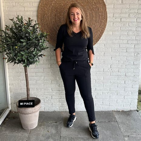 Mi Piace TOP TRAVELSTOF 202095 BLACK Mi Piace TOP TRAVELSTOF 202095 BLACK