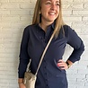 Mi Piace BLOUSE TRAVELSTOF 60840 DARK BLUE Mi Piace BLOUSE TRAVELSTOF 60840 DARK BLUE