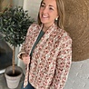 JASJE OLIVIA PRINT ECRU ONE SIZE JASJE OLIVIA PRINT ECRU ONE SIZE