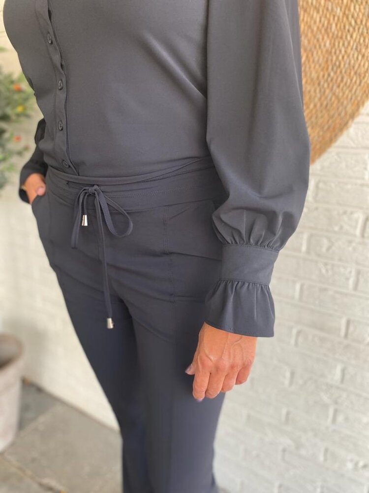 Mi Piace FLARED BROEK TRAVELSTOF 202114 Mi Piace FLARED BROEK TRAVELSTOF 202114