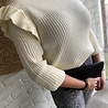 Vero Moda VMEMILIA LS O-NECK FRILL PULLOVER EXP Vero Moda VMEMILIA LS O-NECK FRILL PULLOVER EXP