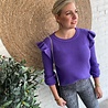 Vero Moda VMEMILIA LS O-NECK FRILL PULLOVER EXP Vero Moda VMEMILIA LS O-NECK FRILL PULLOVER EXP
