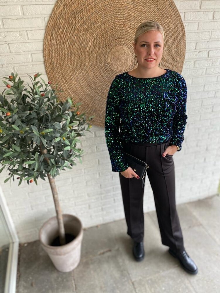 Vero Moda VMPANNA HW WIDE PANT JRS