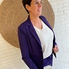 Mi Piace BLAZER TRAVELSTOF 202015 AUBERGINE Mi Piace BLAZER TRAVELSTOF 202015 AUBERGINE