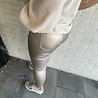 TOXIK HIGH WAIST BROEK METALLIC GOUD TOXIK HIGH WAIST BROEK METALLIC GOUD
