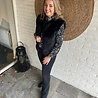 Ambika GILET FAKE FURRY FUR BLACK ONE SIZE Ambika GILET FAKE FURRY FUR BLACK ONE SIZE