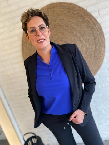 Mi Piace BLAZER TRAVELSTOF 202015 BLACK Mi Piace BLAZER TRAVELSTOF 202015 BLACK