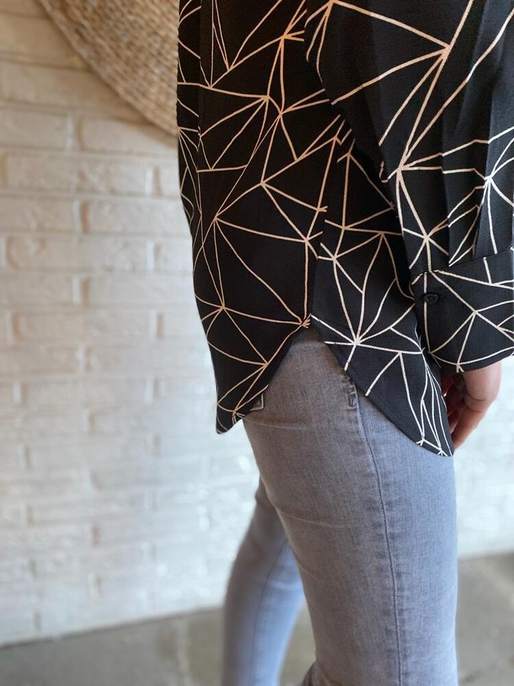 JDY JDYPIPER L/S LONG SHIRT WVN DIA