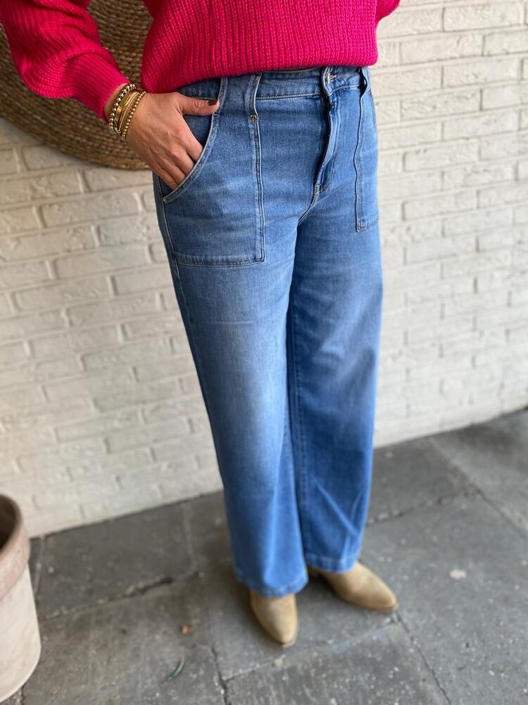 Cup Of Joe Denim LULU LIGHT BLUE