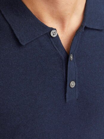 Jack en Jones JJEEMIL KNIT POLO S/S SN