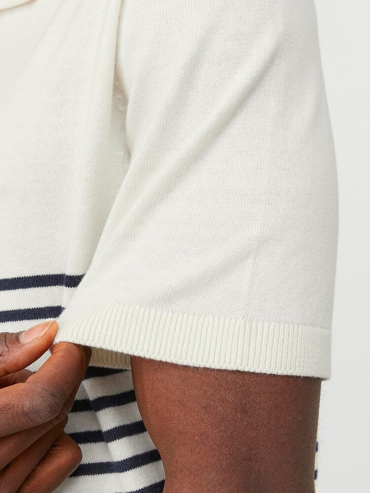 Jack en Jones JJEEMIL KNIT POLO S/S SN