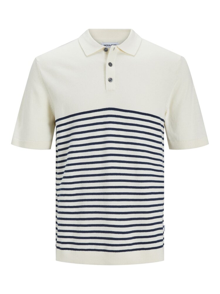 Jack en Jones JJEEMIL KNIT POLO S/S SN