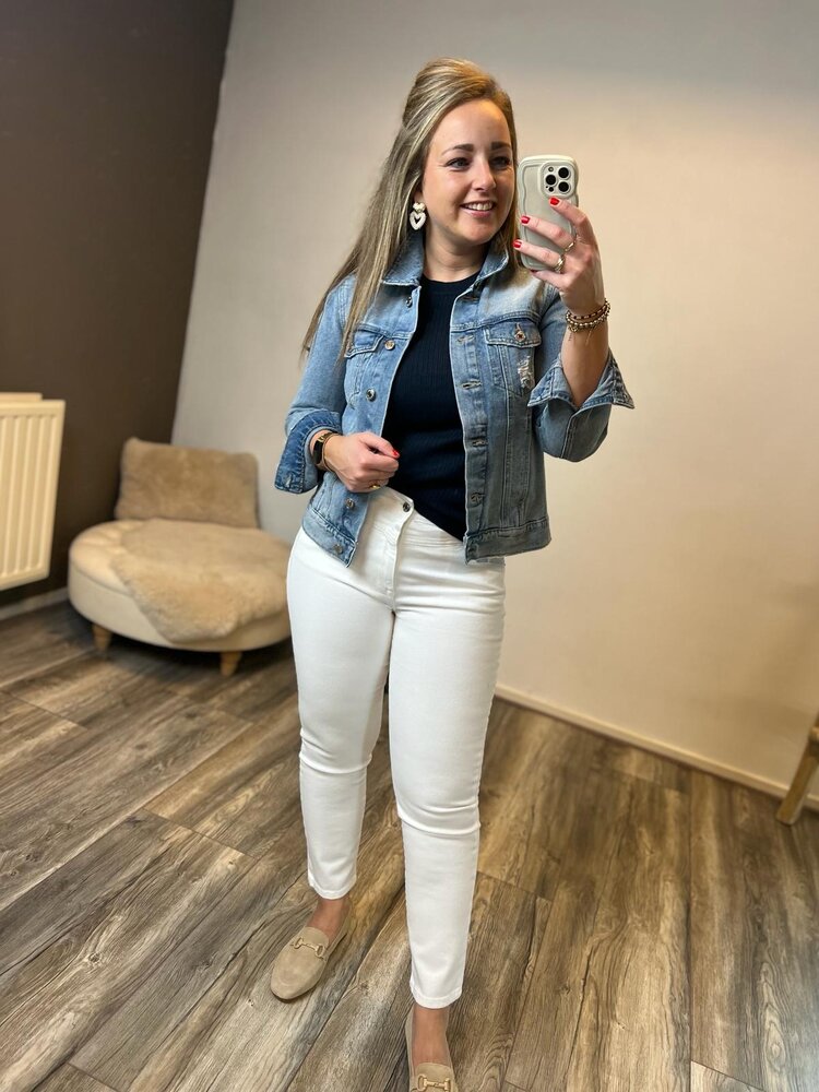 Cup Of Joe Denim VICTORIA WHITE