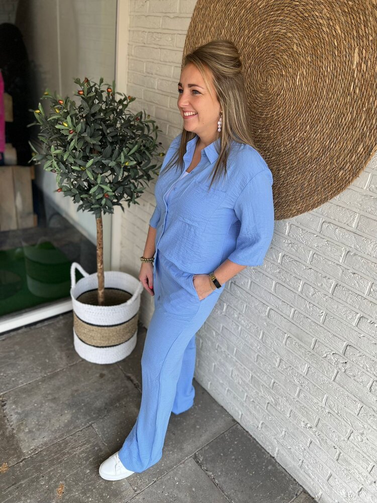 JDY JDYDIVYA LIFE HW WIDE PANTS WVN