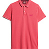 Superdry VINT DESTROY POLO RASPBERRY PINK